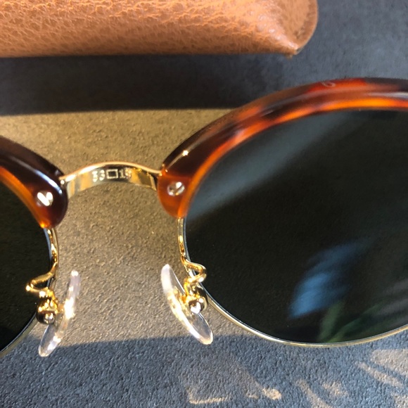 Ray-Ban Clubround Sunglasses Unisex - Picture 4 of 9